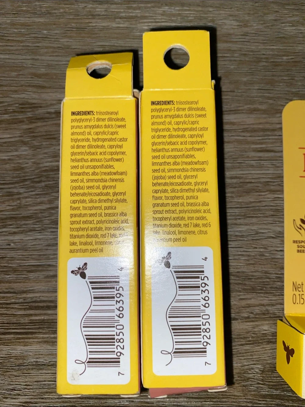 Burts Bees natural pineapple